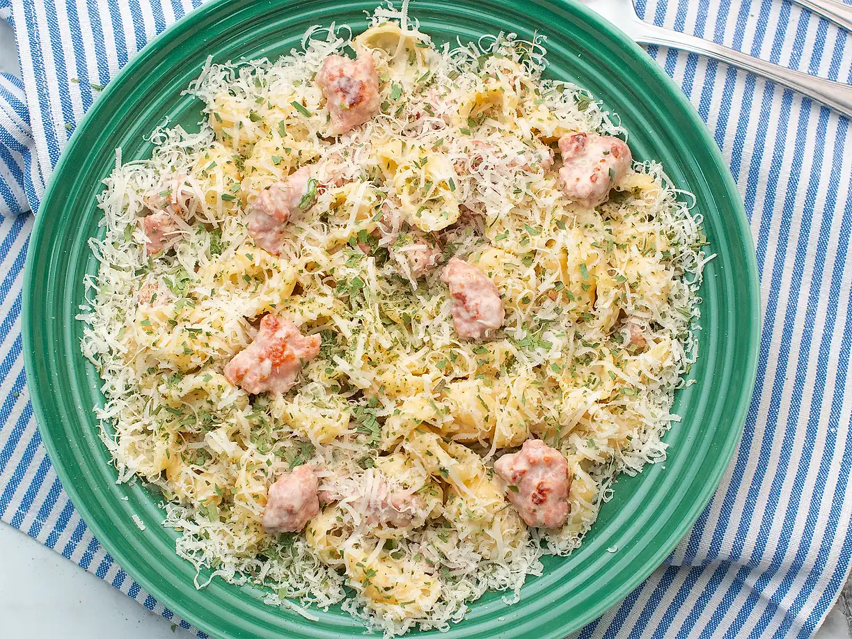 Pasta salsiccia med fänkål