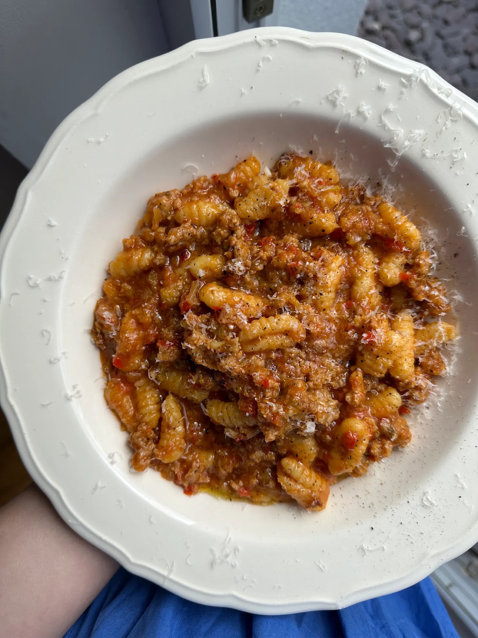 Sausage, Fennel and Pepper Cavatelli