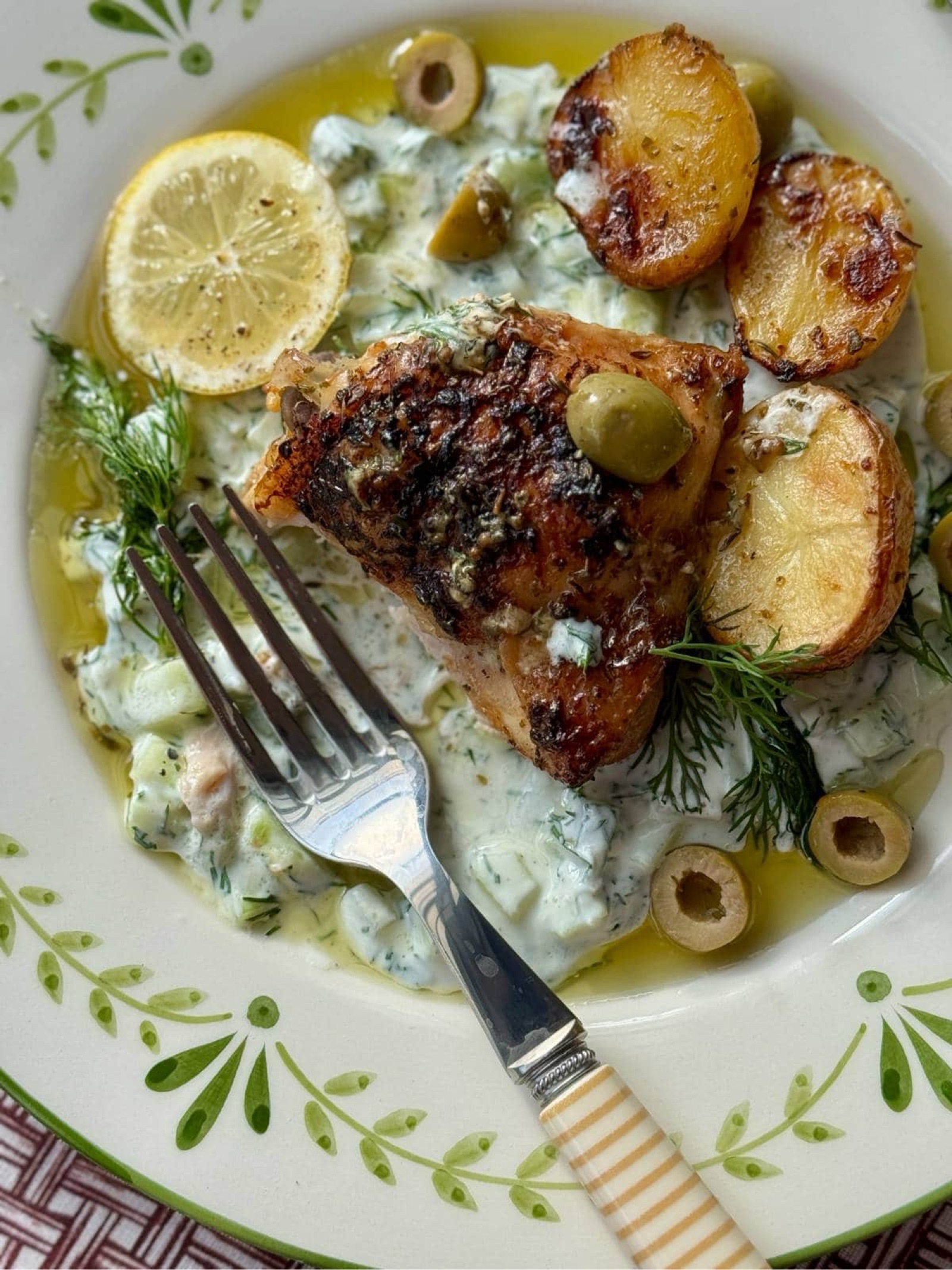 Greek Chicken with Lemon Potatoes