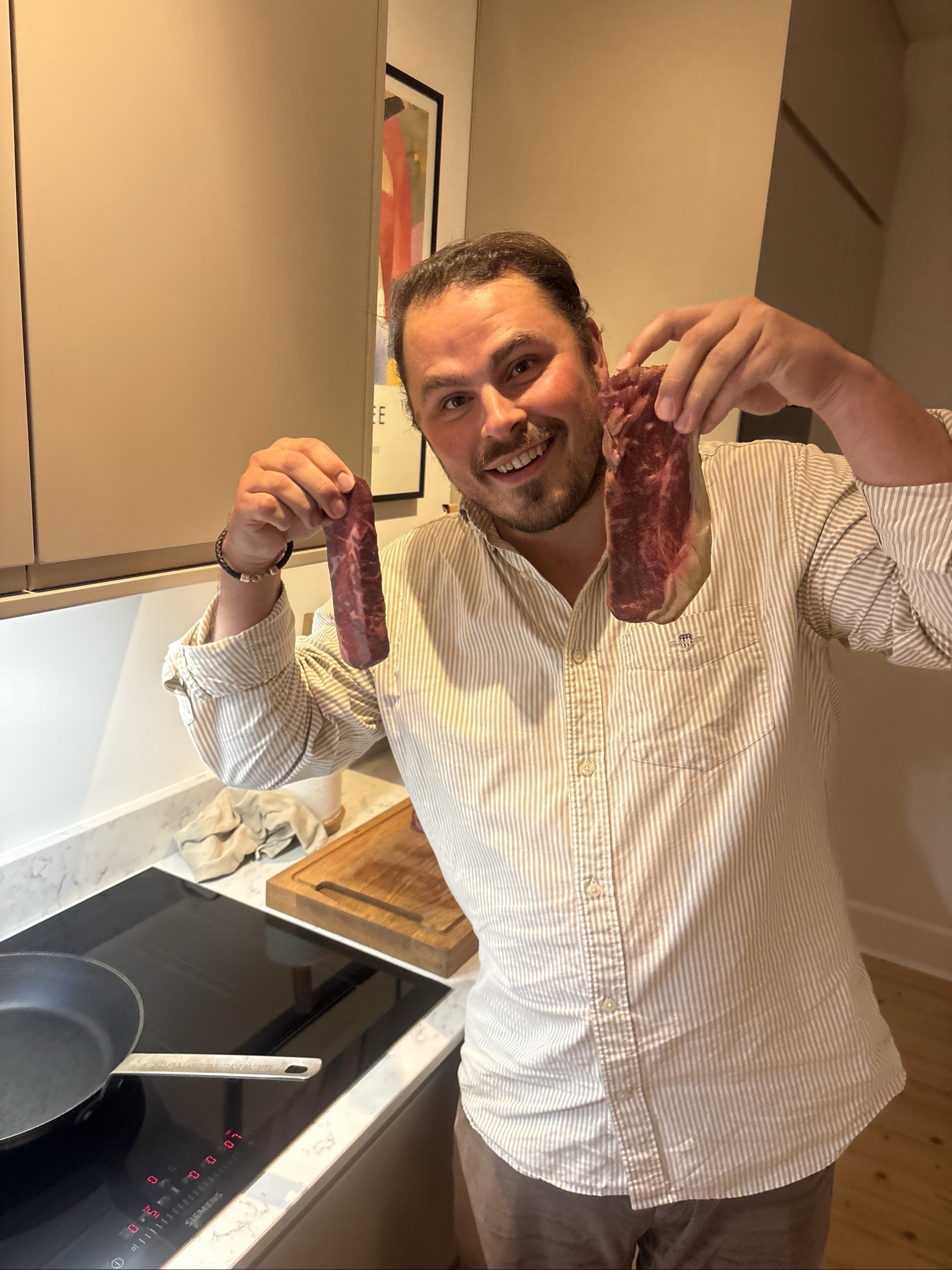 Kött och sallad