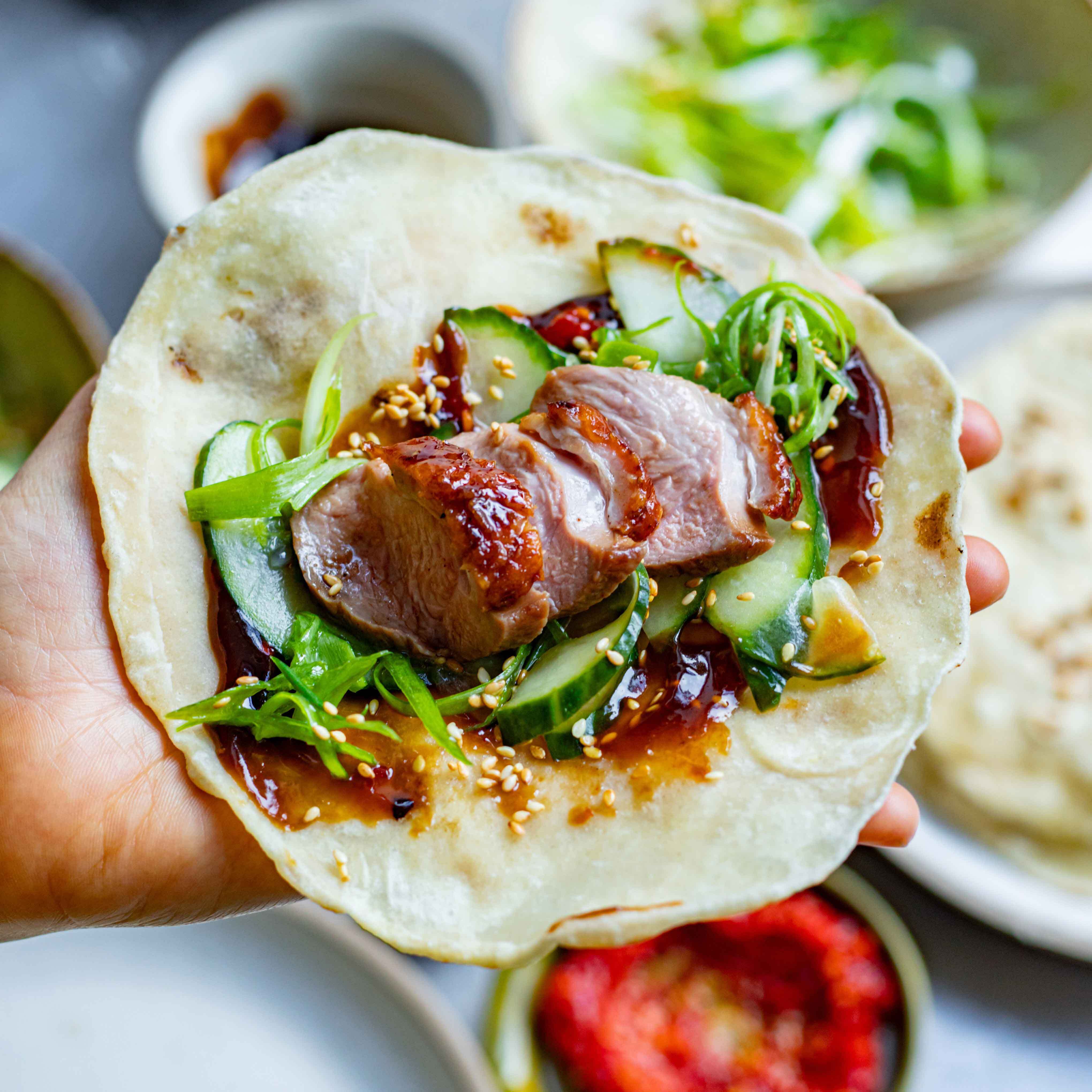 Duck Pancakes